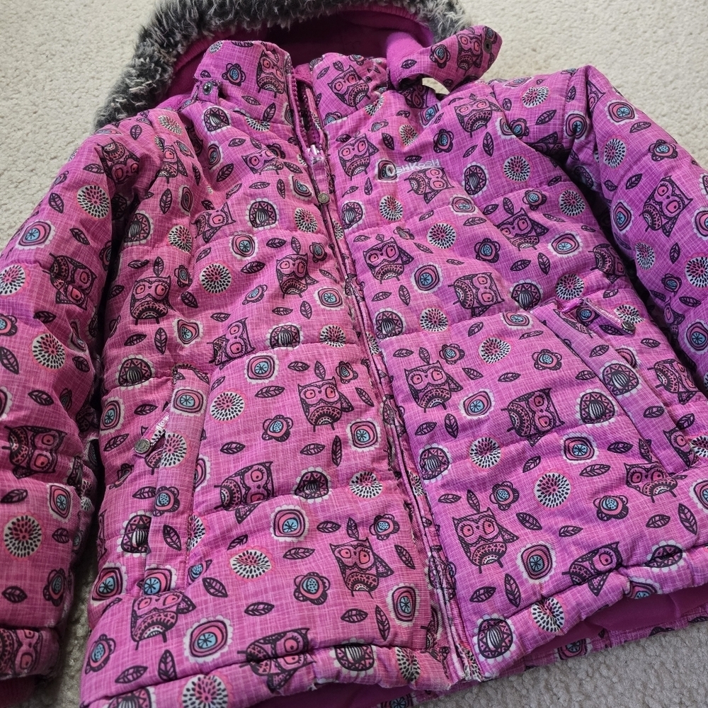 OshKosh B'gosh Girls Size 5 Winter Coat Jacket - Picture 2 of 14